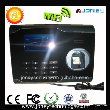 Wireless WiFi Biometric Fingerprint Employee Time Clock Device